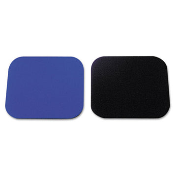 Fellowes® Polyester Mouse Pad, Nonskid Rubber Base, 9 X 8, Blue freeshipping - TVN Wholesale